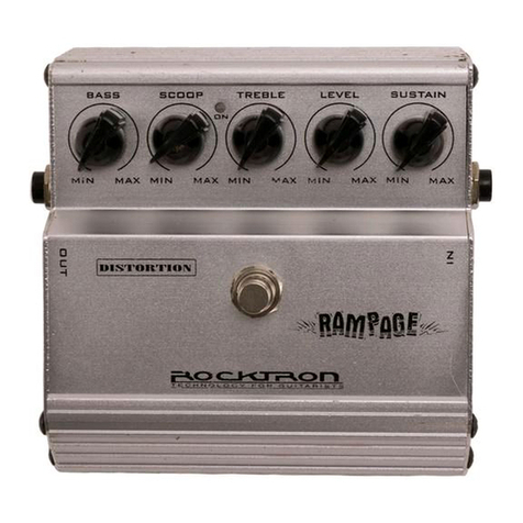 Rocktron RAMPAGE User manual Rocktron RAMPAGE User manual