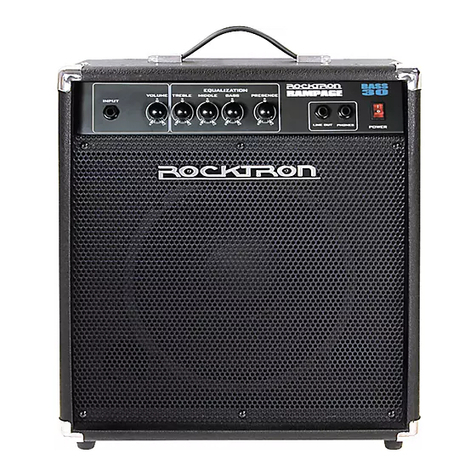 Rocktron Rampage RB30 User manual Rocktron Rampage RB30 User manual