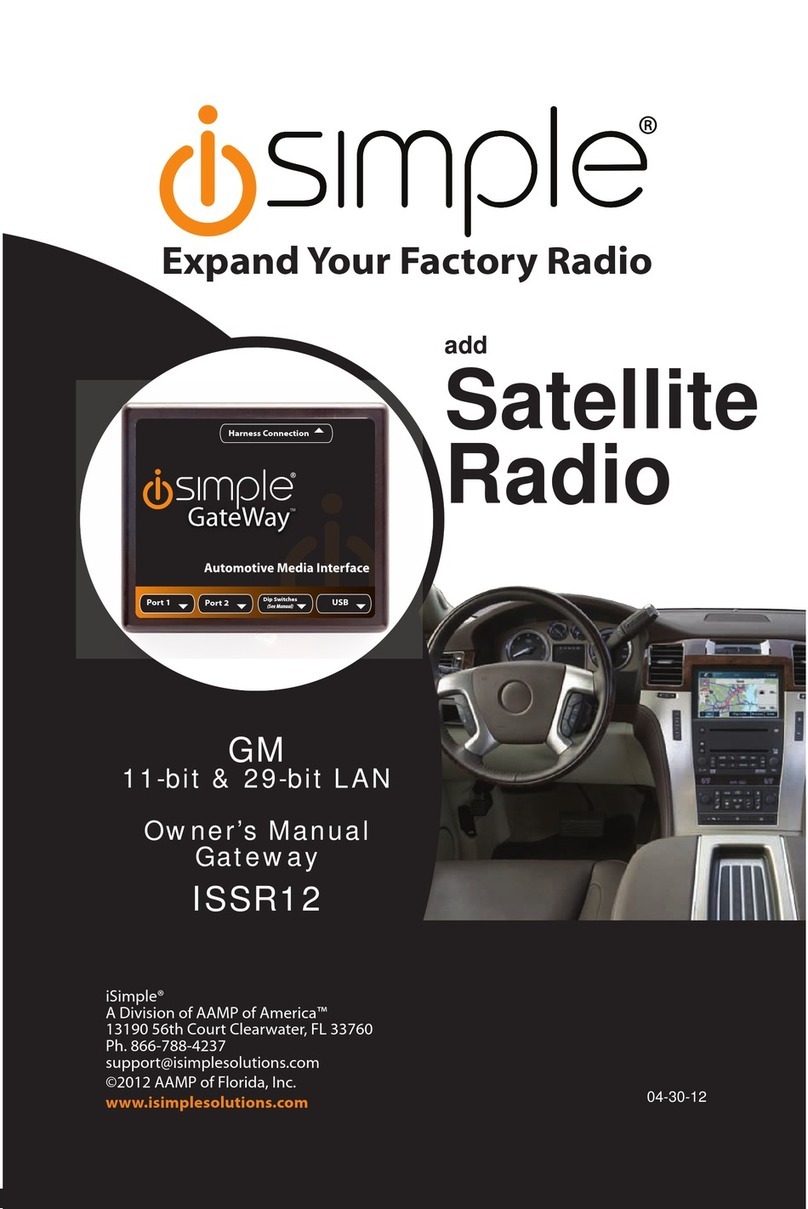 AAMP of America iSimple owner's manual