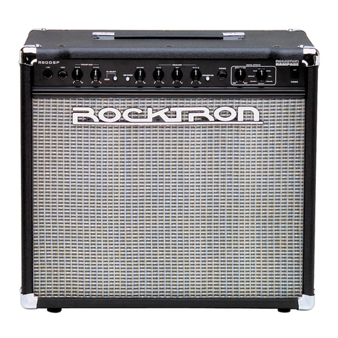 Rocktron Rampage R80DSP User manual Rocktron Rampage R80DSP User manual
