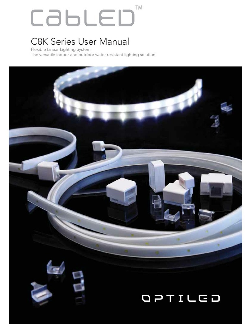 Optiled CabLED C8K-18-CW user manual