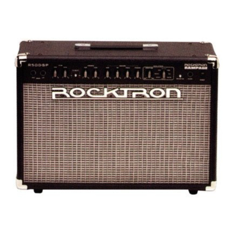 Rocktron Rampage R50DSP User manual Rocktron Rampage R50DSP User manual