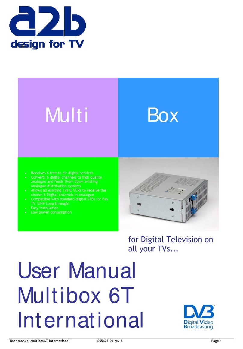 A2B Electronics Multibox 6T International user manual