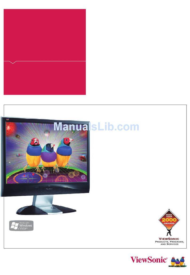 ViewSonic VX1935wm User manual