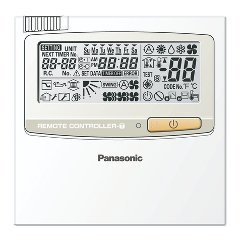 Panasonic CZ-RTC2 User manual