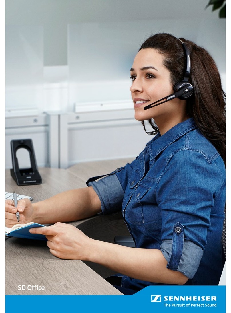 Sennheiser DECT headset User manual