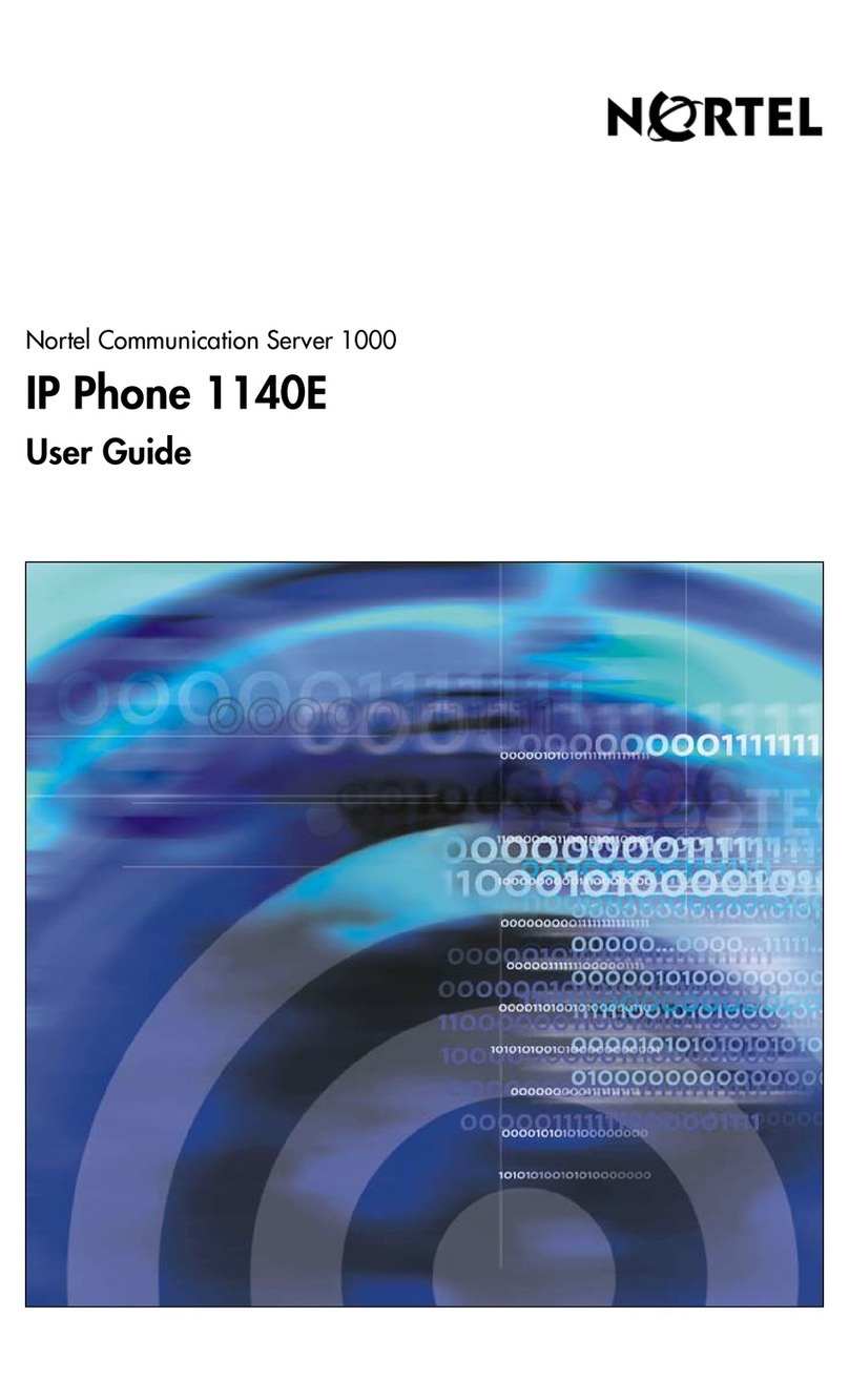 Nortel 1140E User manual