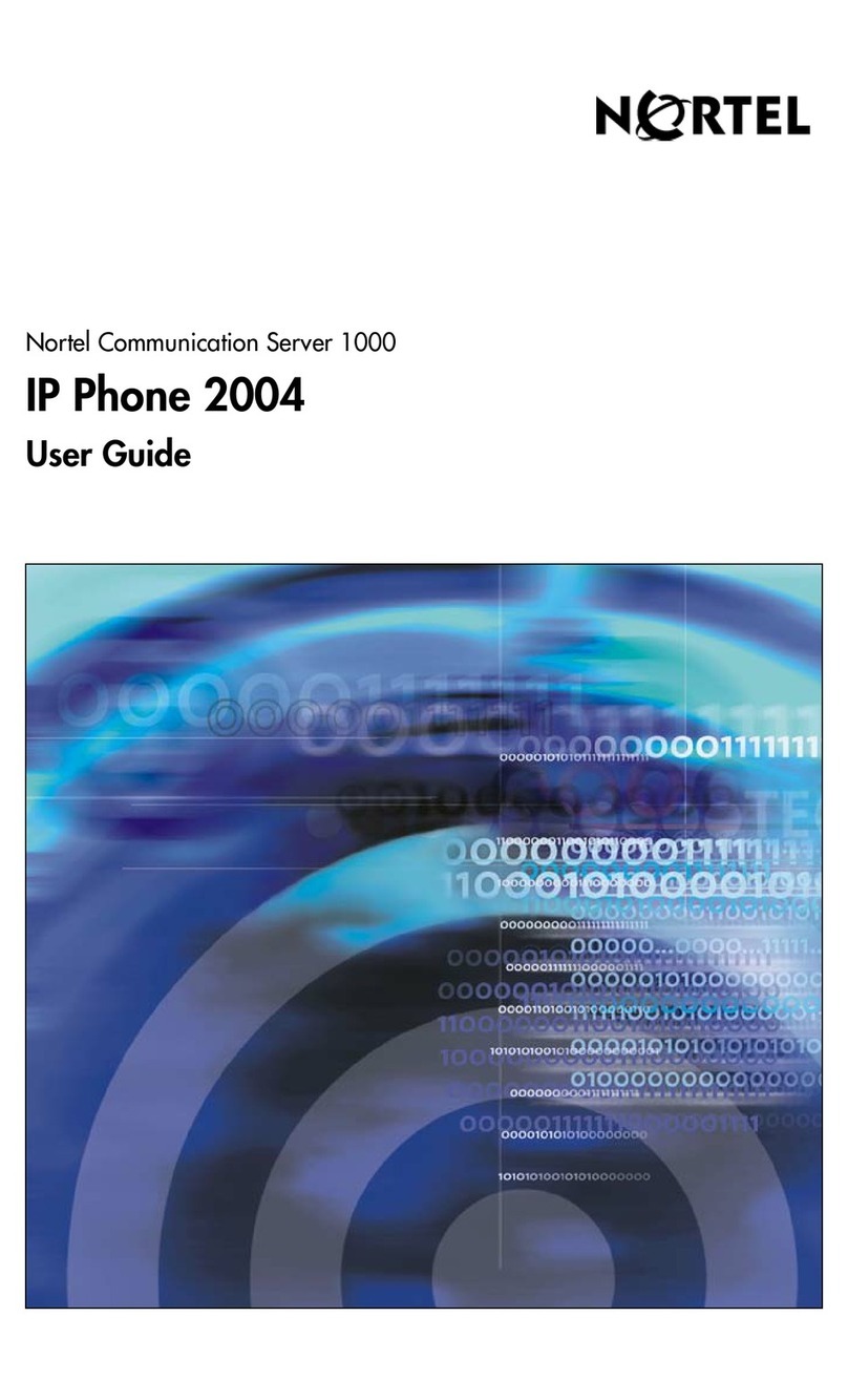 Nortel IP Phone 2004 user guide