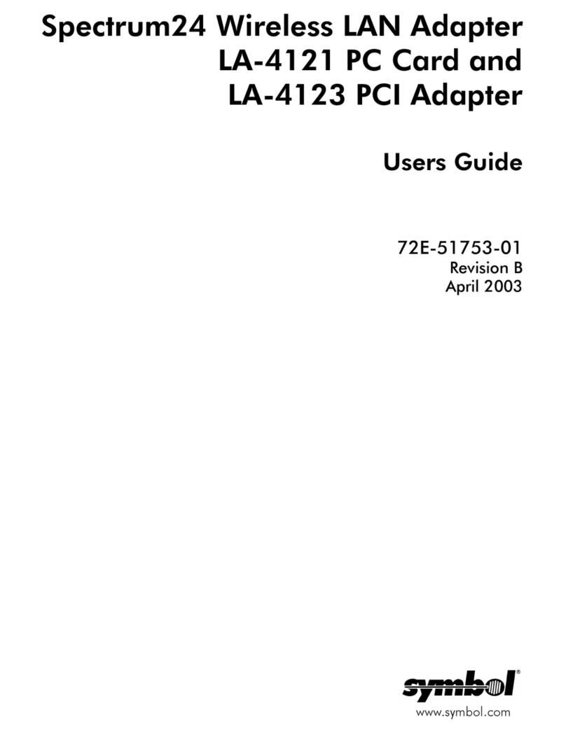 Symbol Spectrum24 user guide