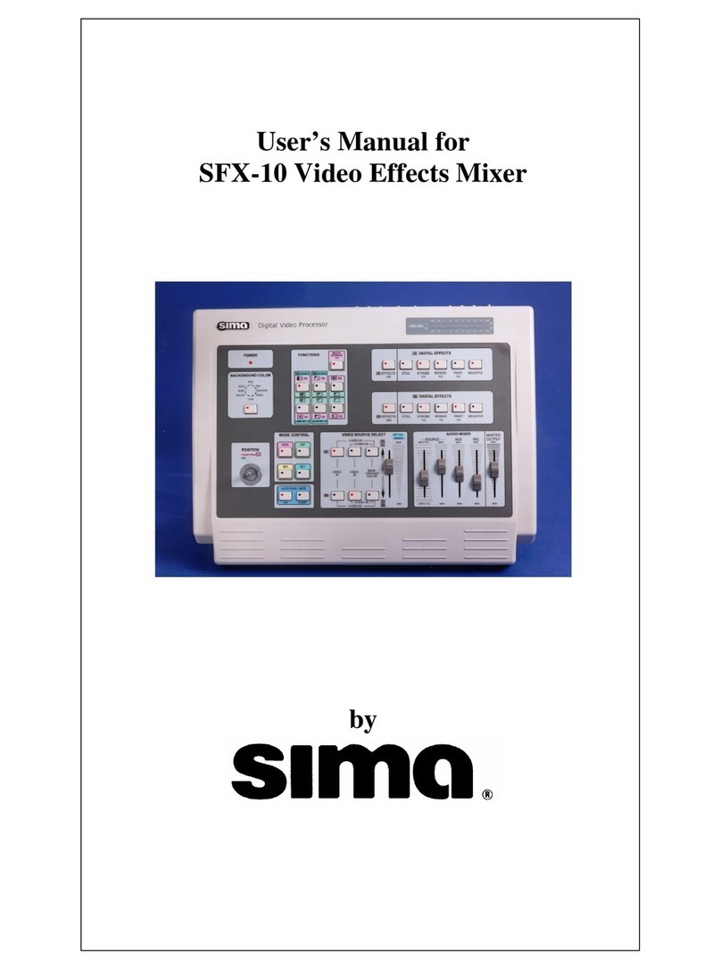 Sima SFX-10 user manual