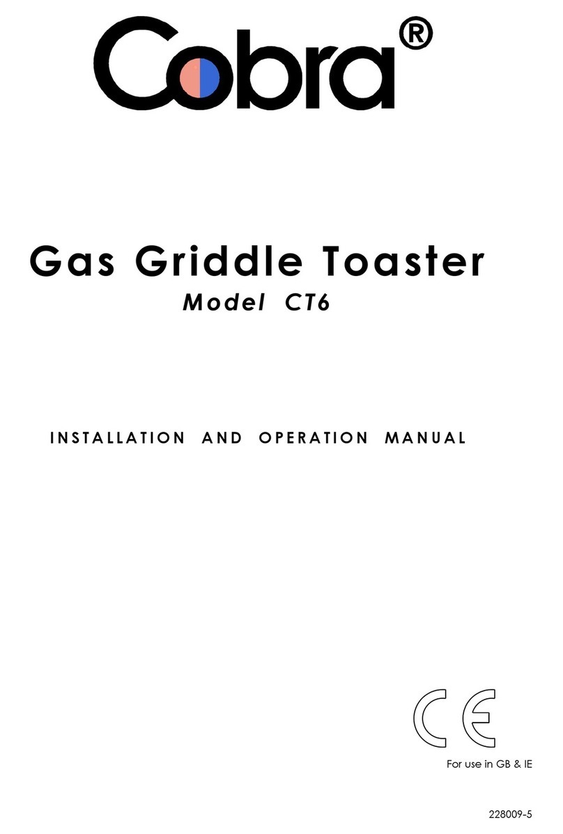 Cobra CT6 Installation and operation manual
