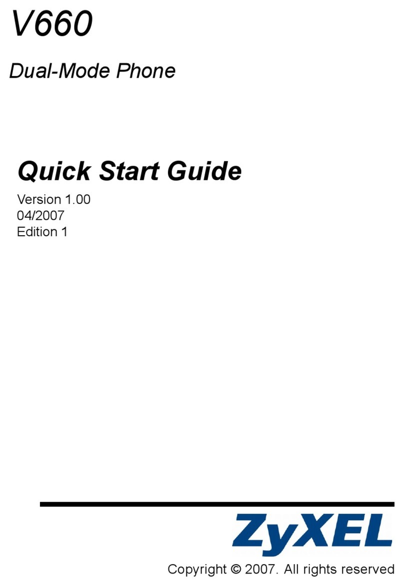 ZyXEL Communications V660 User manual