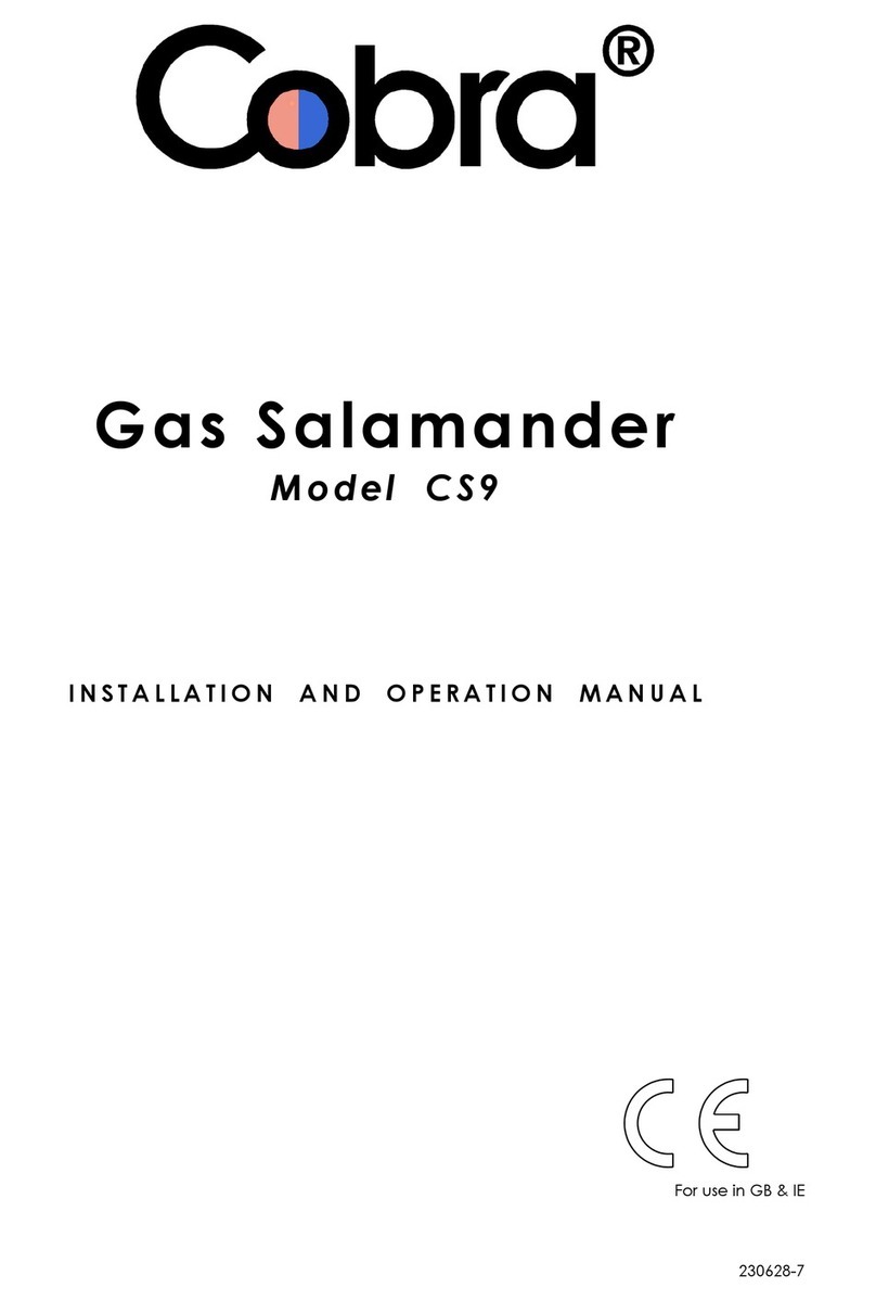 Cobra CS9 User manual