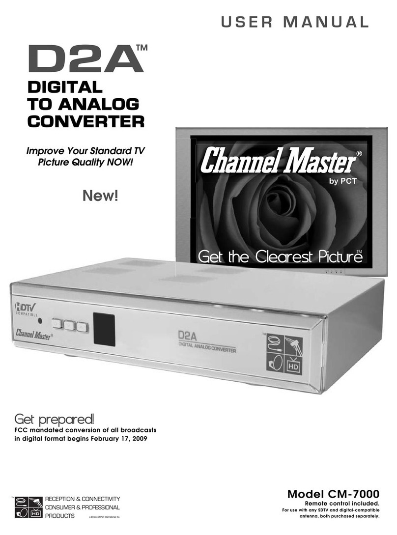 Channel Master CM-7000 user manual