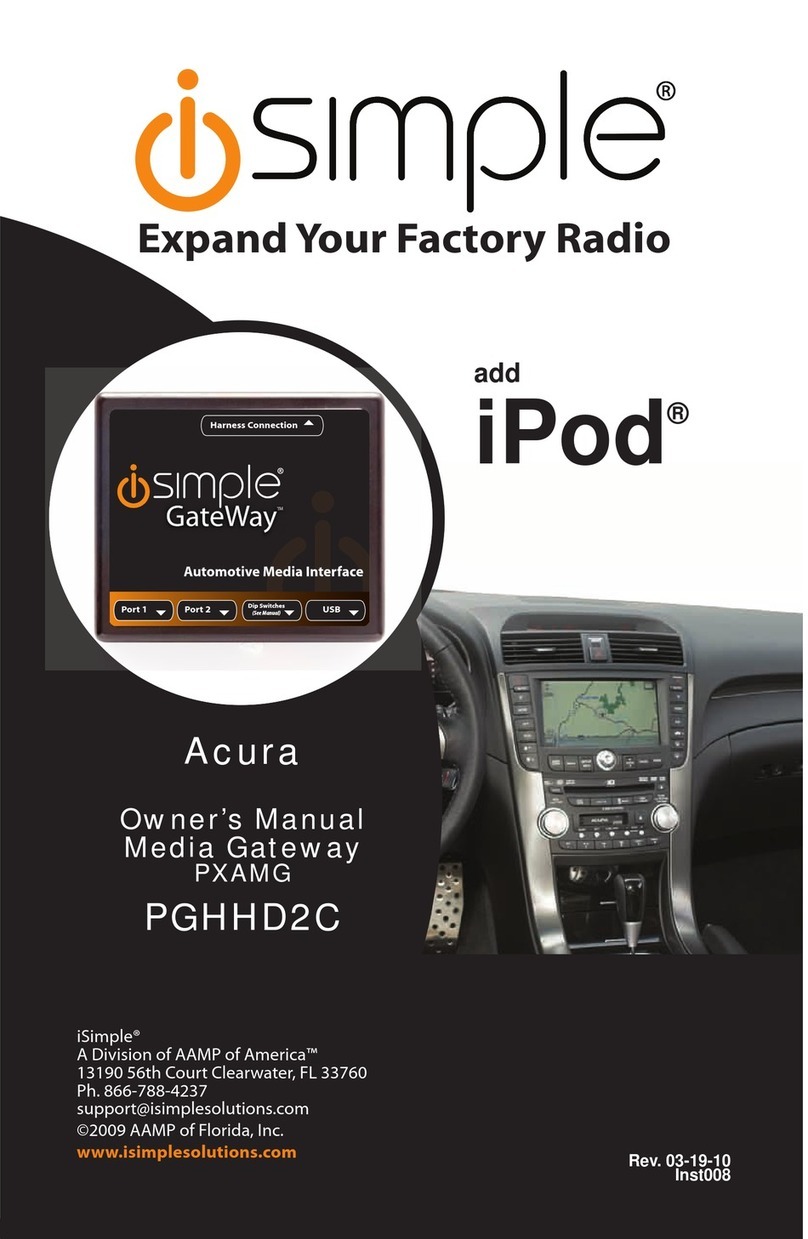 AAMP of America iSimple owner's manual