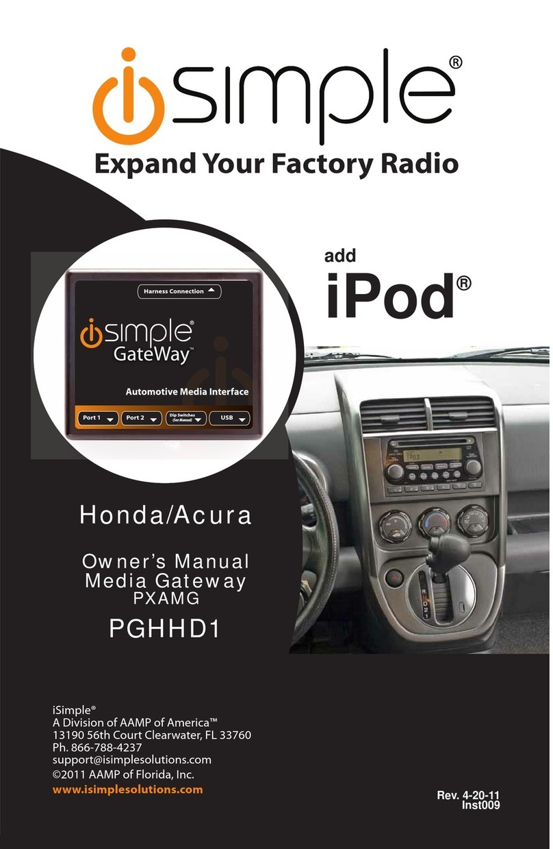 AAMP of America iSimple owner's manual