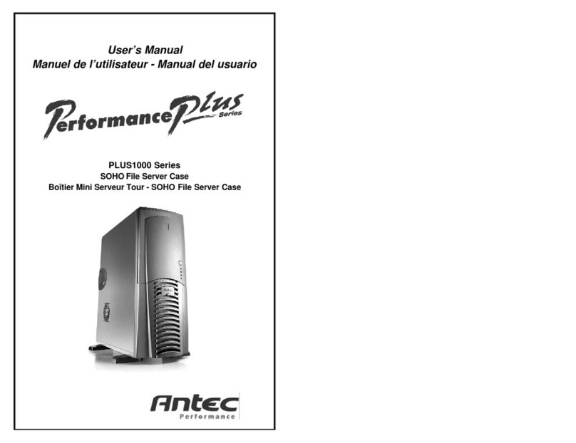 Antec Plus1000 Series User manual
