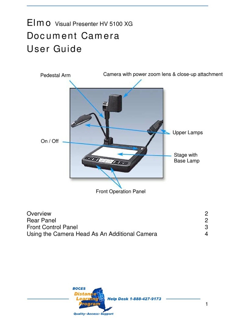Elmo HV 5100 XG User manual