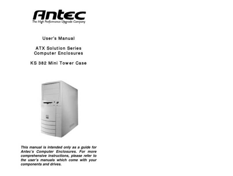 Antec KS 382 user manual