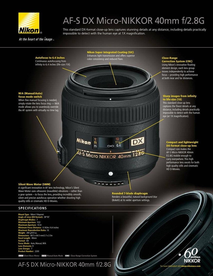 Nikon AF-S Specifications