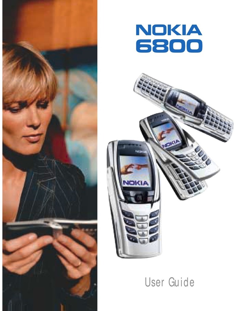 Nokia 6800 User manual Nokia 6800 User manual