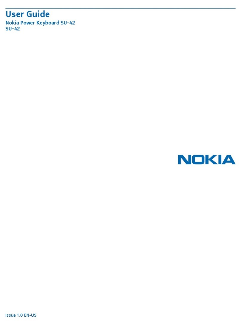 Nokia Power Keyboard SU-42 user guide