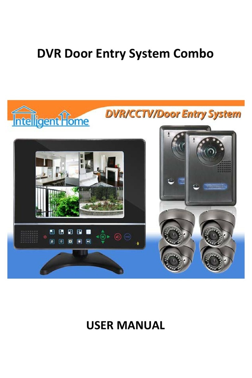 Intelligent Home DVR Door Entry System Combo user manual Intelligent Home DVR Door Entry System Combo user manual
