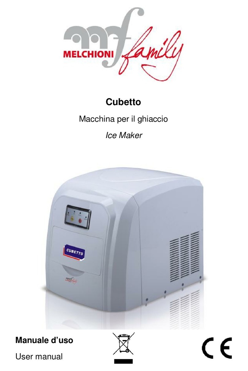 Melchioni Ice Maker user manual