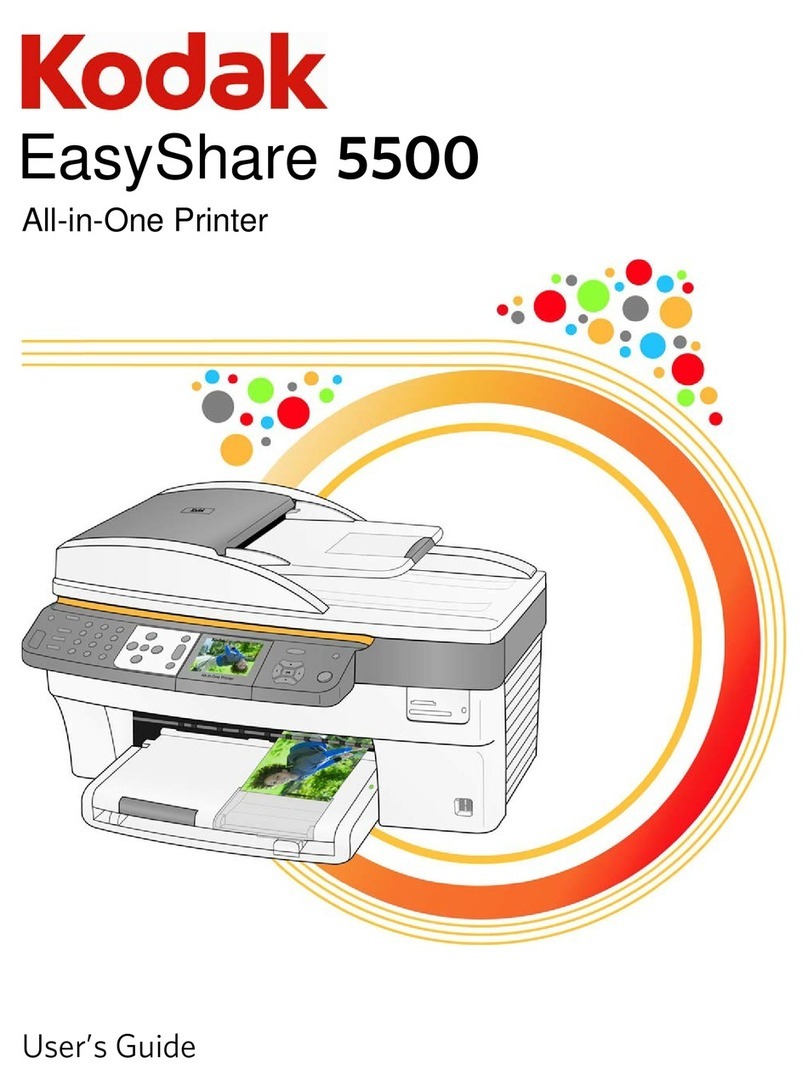Kodak 5500 - EASYSHARE All-in-One Color Inkjet User manual