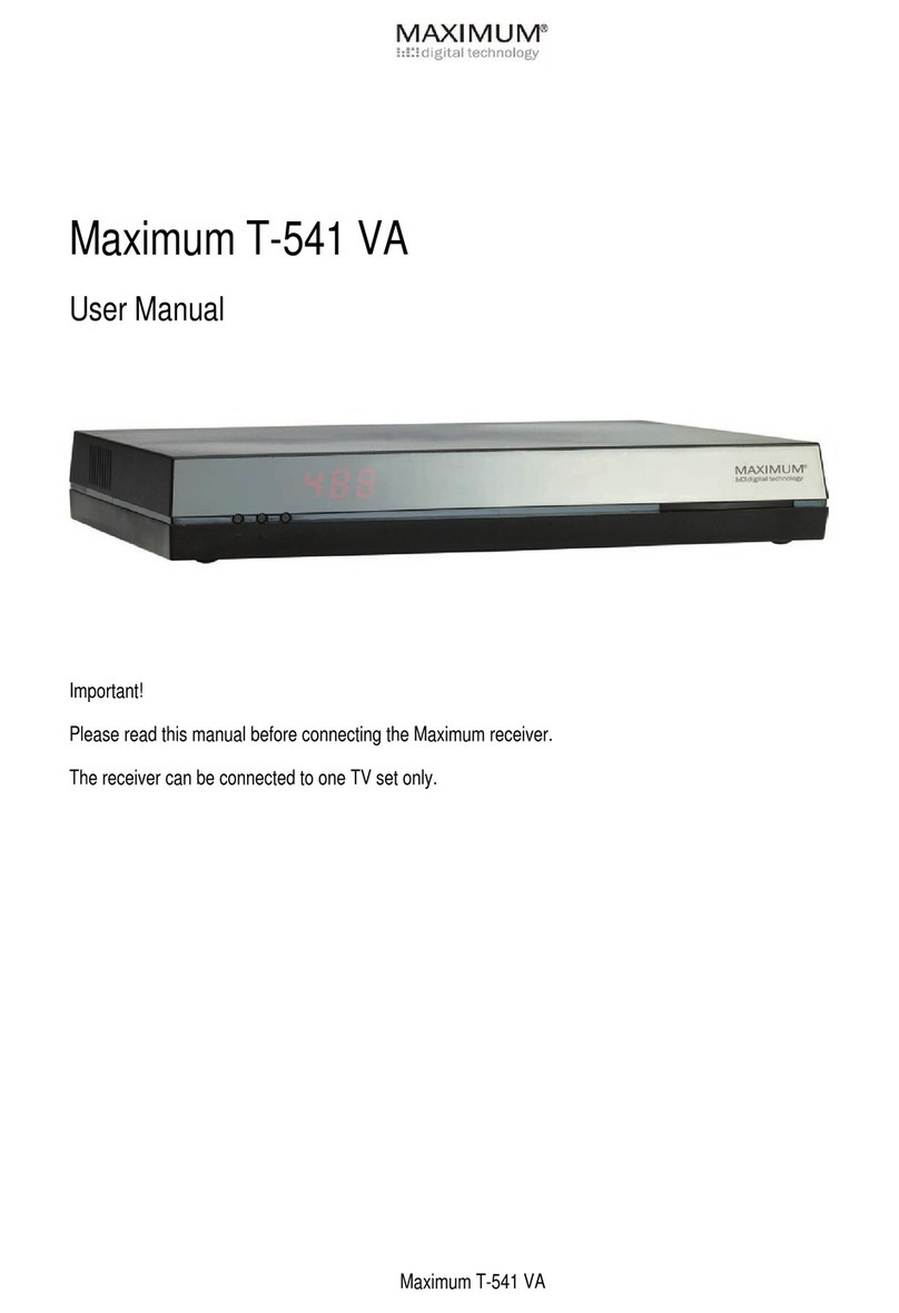 Maximum Maximum T-541 VA User manual