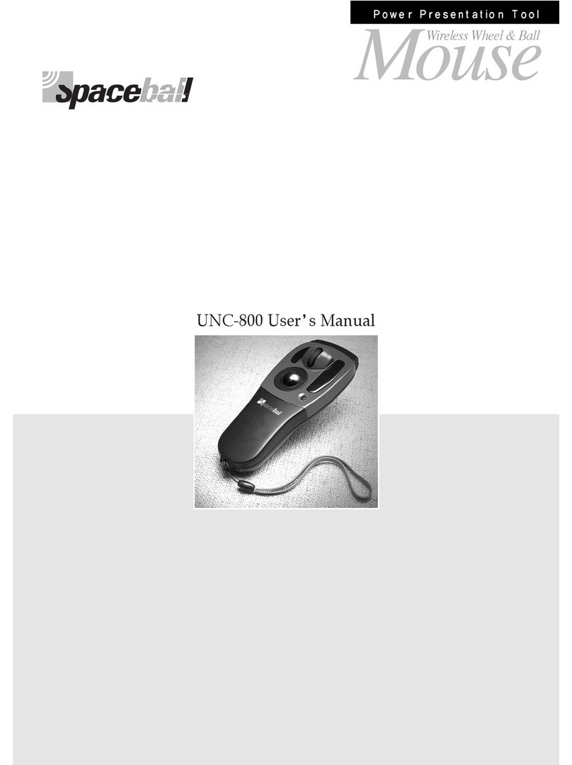 Spaceball UNC-800 user manual