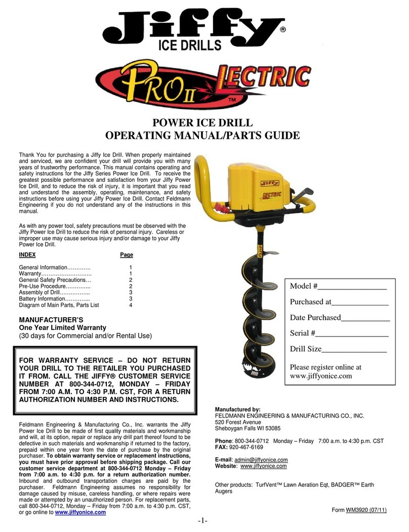 Jiffy Pro II Lectric User manual
