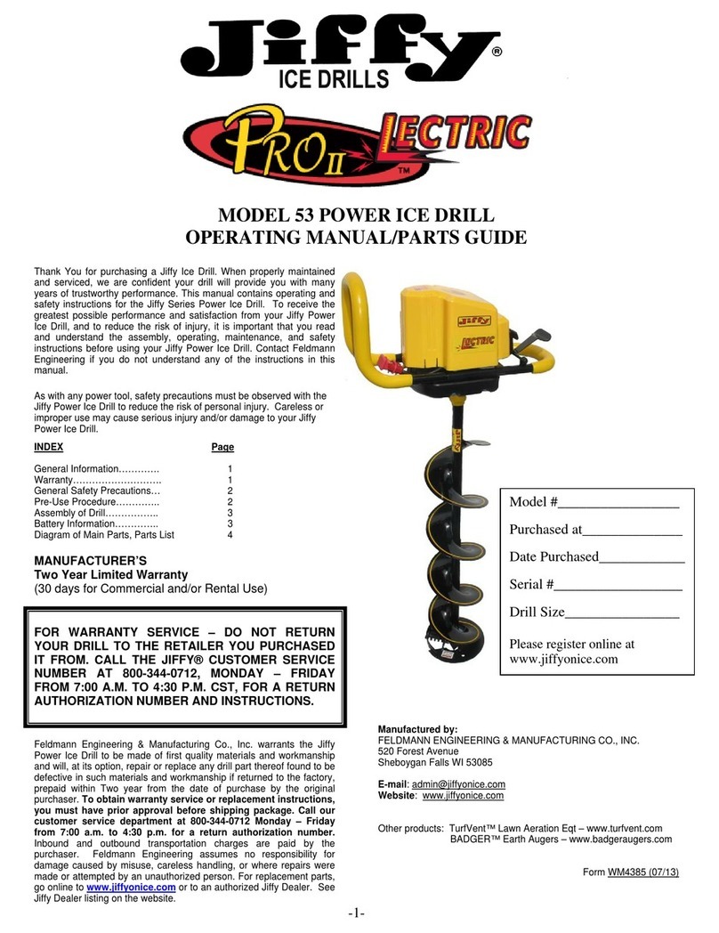 Jiffy Pro II Lectric 53 User manual