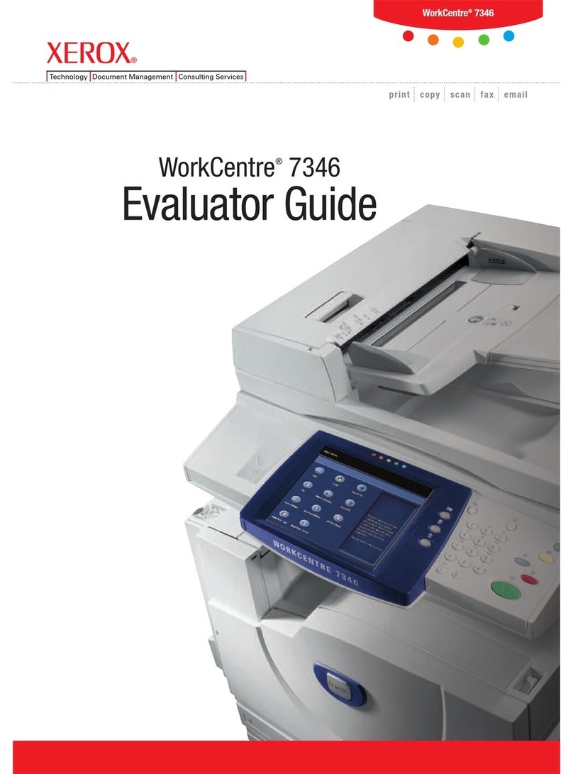 Xerox WorkCentre 7346 User manual