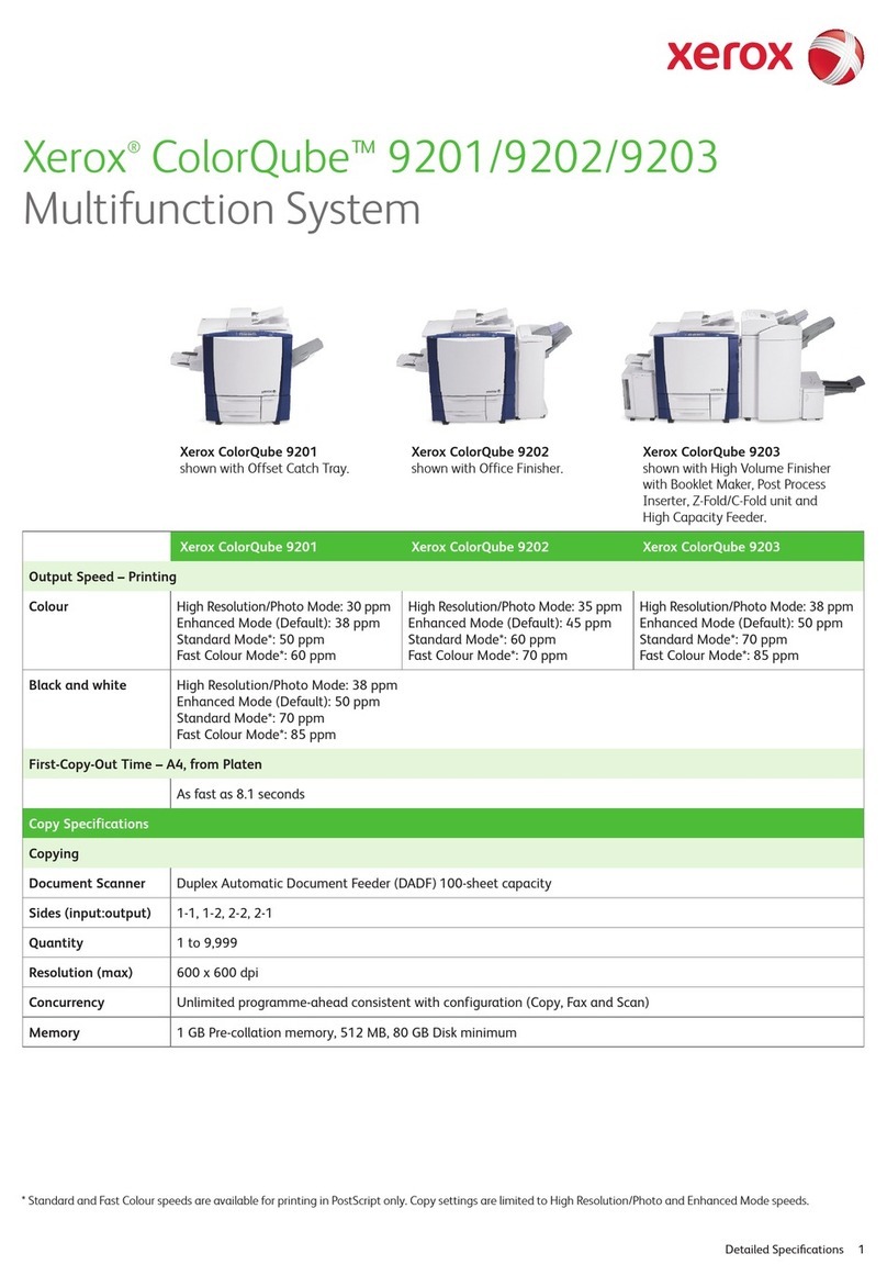 Xerox ColorQube 9201 User manual