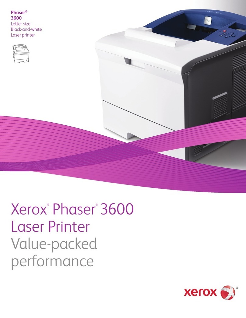 Xerox Phaser 3600 User manual