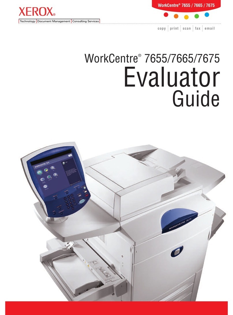 Xerox WorkCentre 7655 User manual
