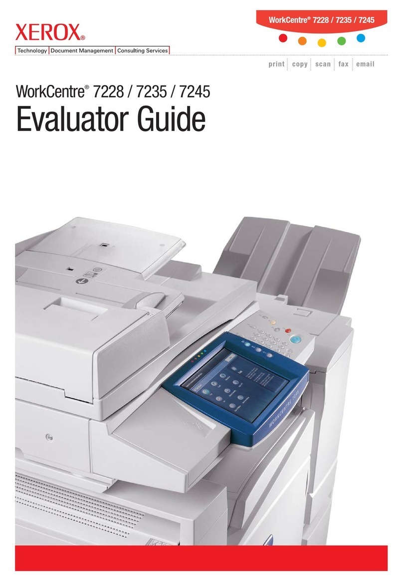 Xerox WorkCentre 7228 User manual Xerox WorkCentre 7228 User manual
