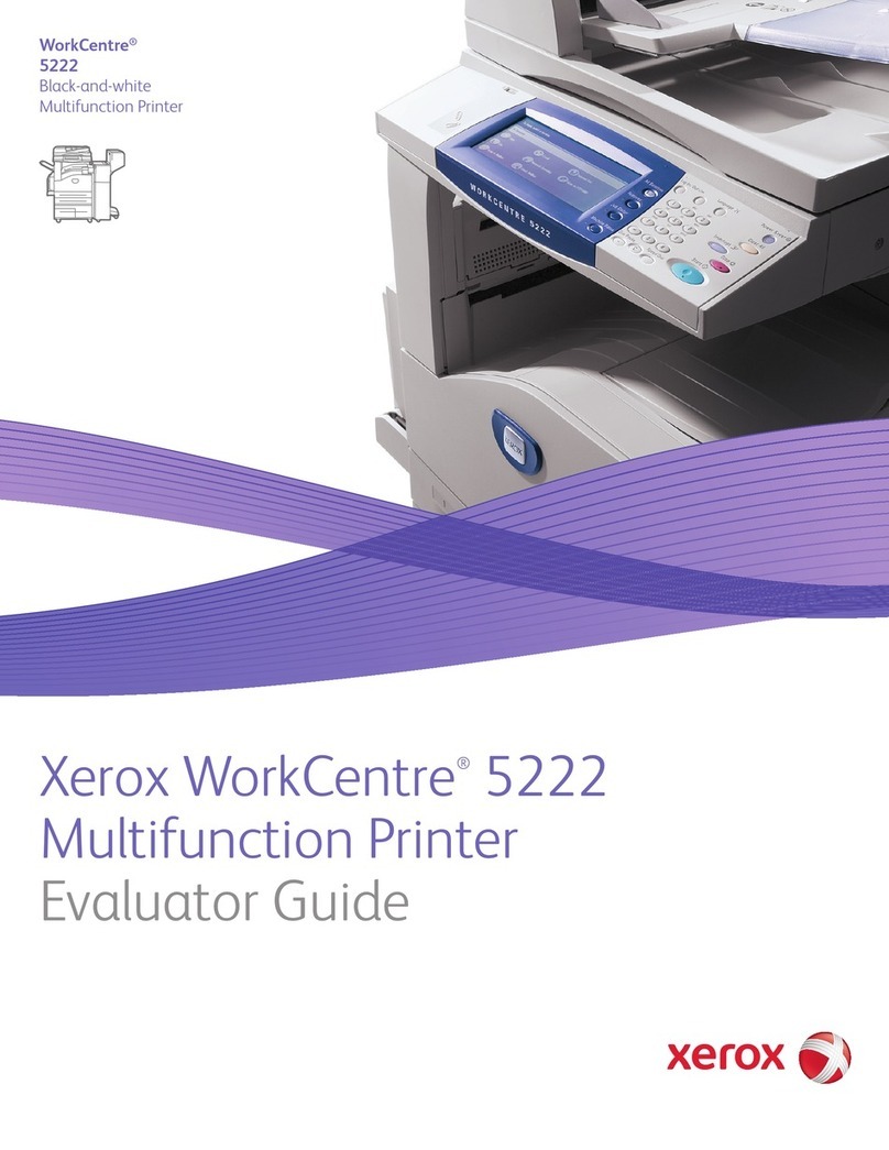 Xerox WorkCentre 5222 User manual