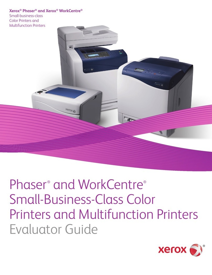 Xerox Phaser, DocuPrint User manual