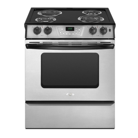 Whirlpool RS160LXT User manual