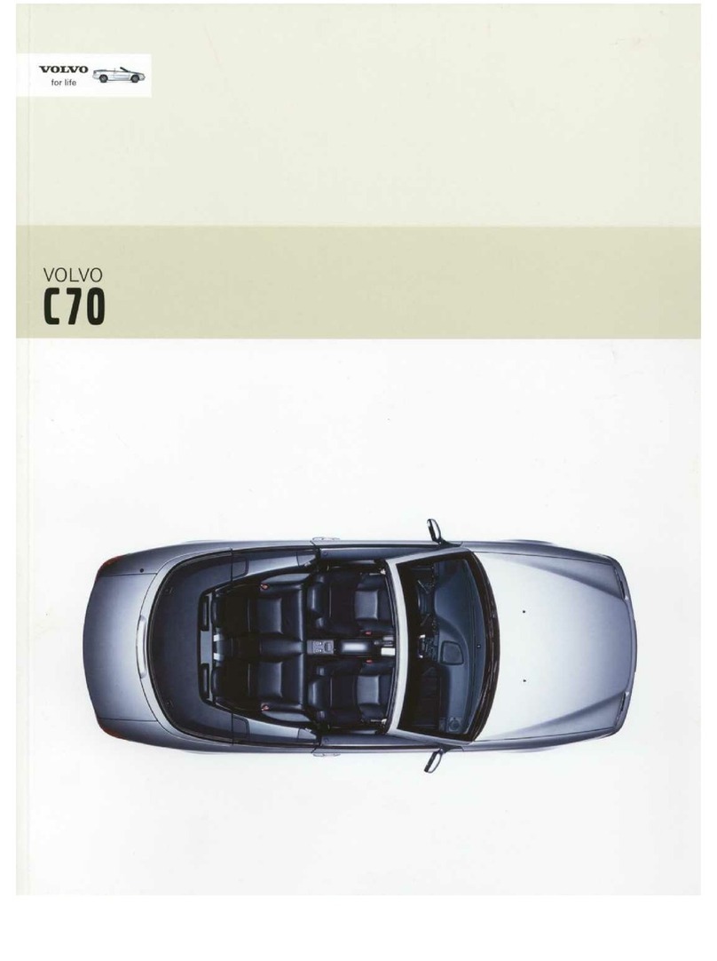 Volvo C70 User manual Volvo C70 User manual