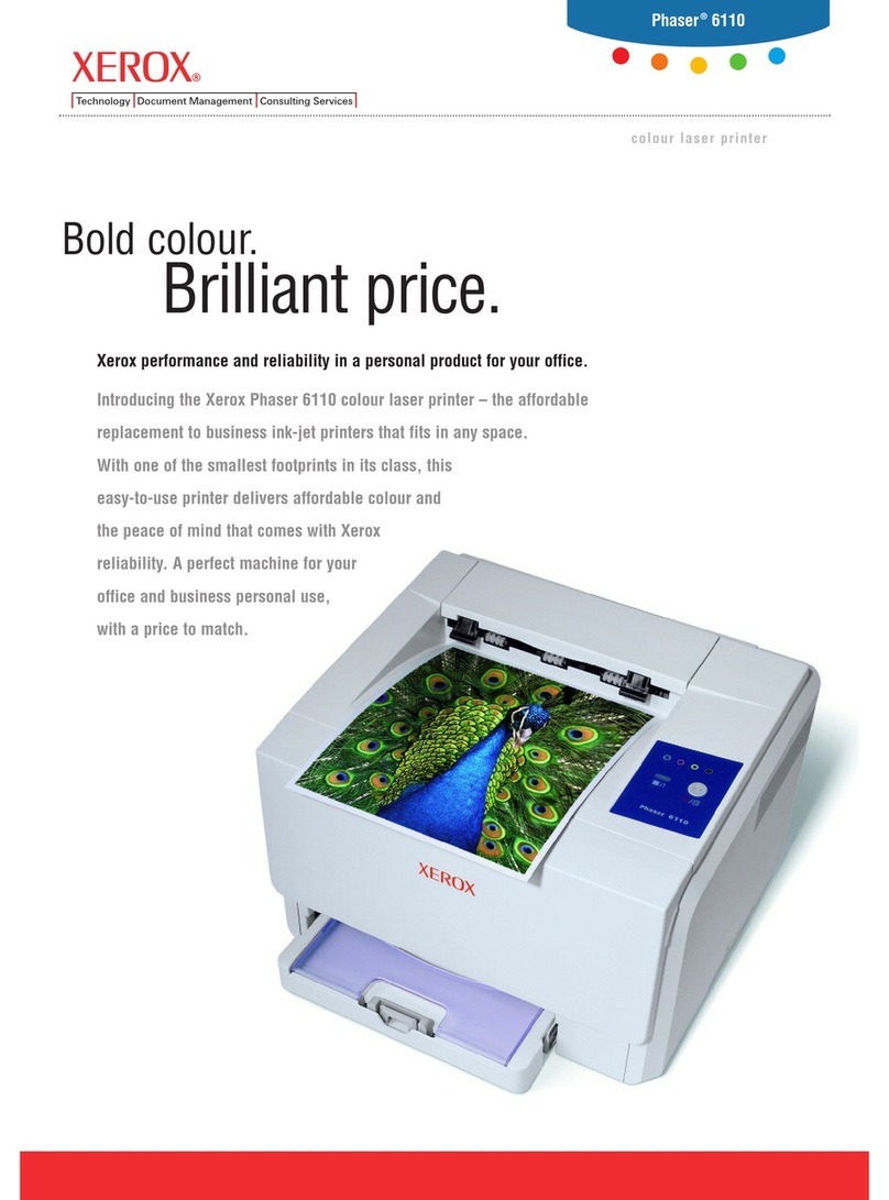 Xerox Phaser 6110 User manual