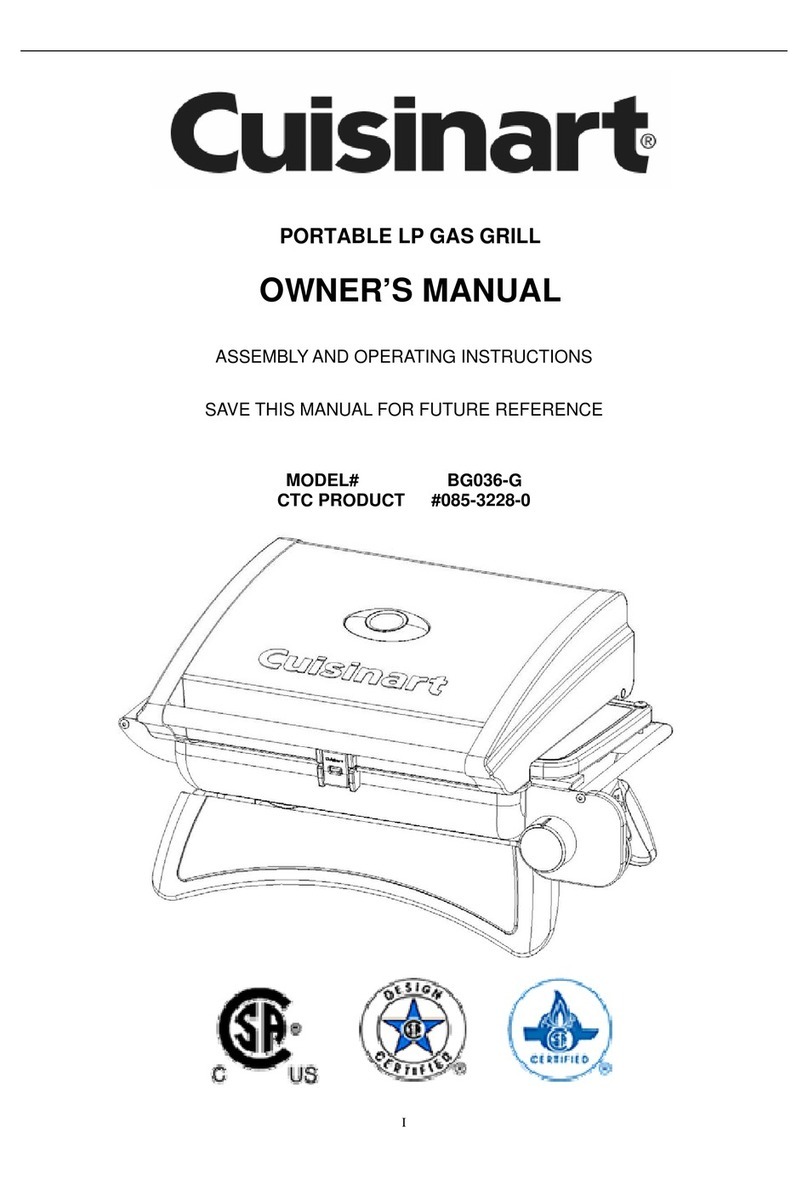 Cuisinart BG036-G User manual
