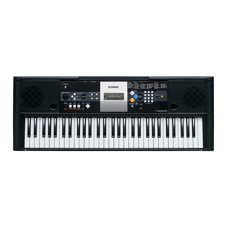 Yamaha YPT-220 User manual