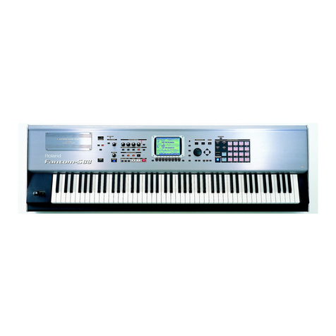 Roland Fantom-S User manual