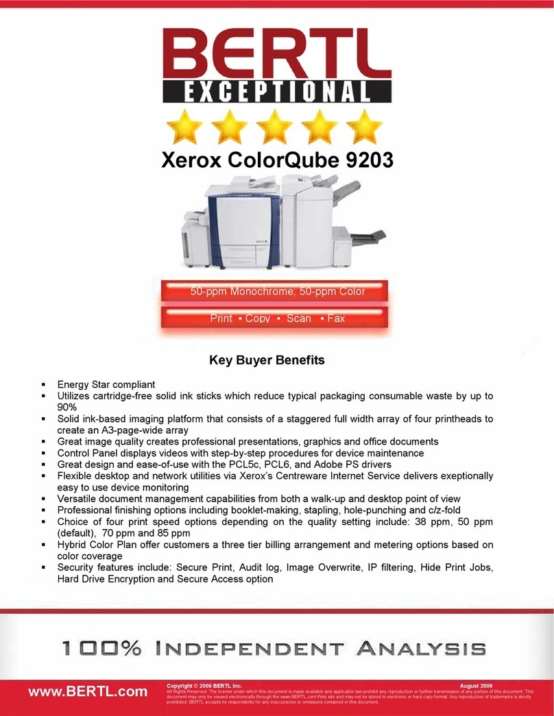 Xerox ColorQube 9203 User manual