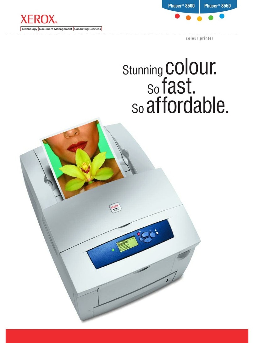 Xerox Phaser 8500 User manual