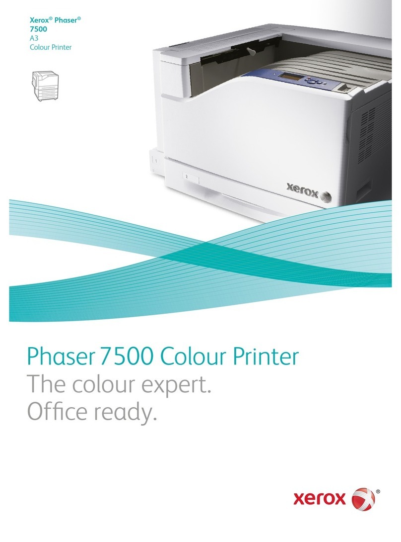 Xerox PHASER 7500 User manual