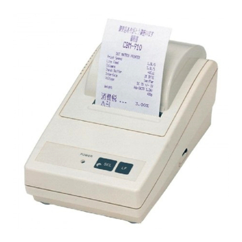 Citizen iDP-3110 User manual